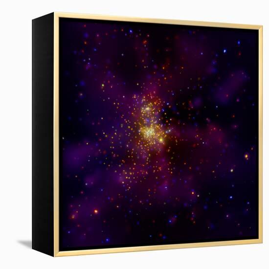 This Chandra X-ray Observatory Image Shows Westerlund 2, a Young Star Cluster-null-Framed Premier Image Canvas