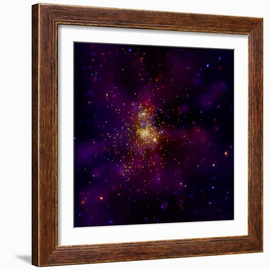 This Chandra X-ray Observatory Image Shows Westerlund 2, a Young Star Cluster-null-Framed Photographic Print