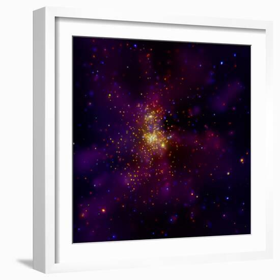 This Chandra X-ray Observatory Image Shows Westerlund 2, a Young Star Cluster-null-Framed Photographic Print