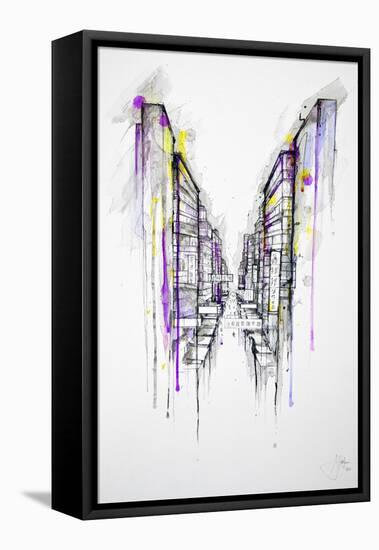 This City Sleeps-Marc Allante-Framed Premier Image Canvas