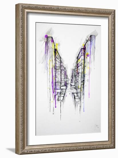 This City Sleeps-Marc Allante-Framed Giclee Print