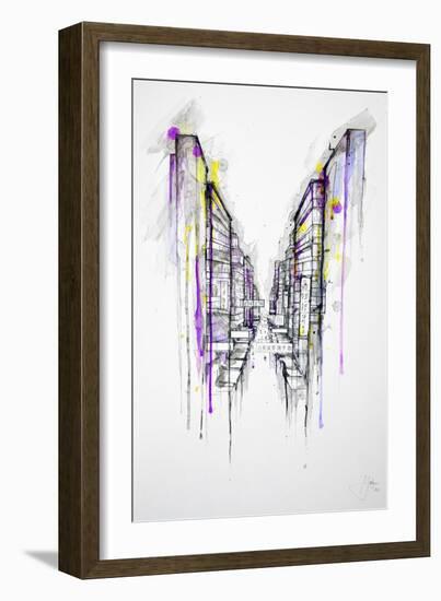 This City Sleeps-Marc Allante-Framed Giclee Print