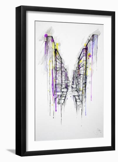 This City Sleeps-Marc Allante-Framed Giclee Print