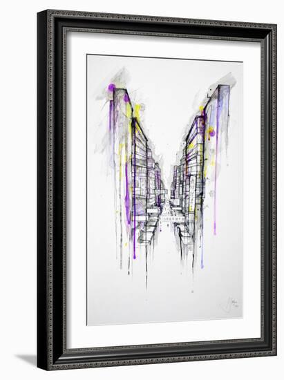 This City Sleeps-Marc Allante-Framed Giclee Print