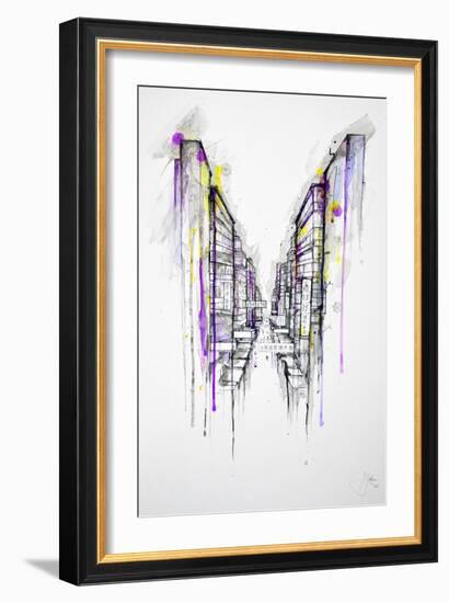 This City Sleeps-Marc Allante-Framed Giclee Print