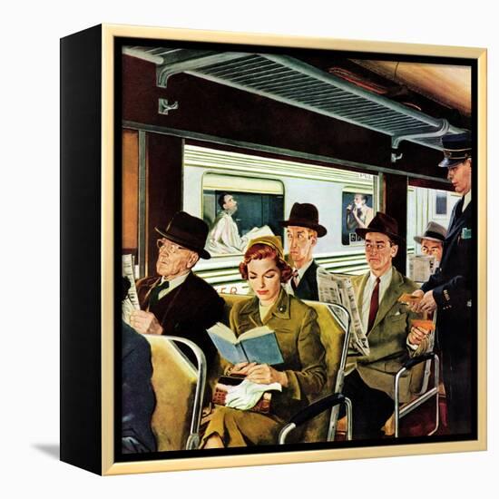 "This Does Not Commute", September 24, 1955-George Hughes-Framed Premier Image Canvas