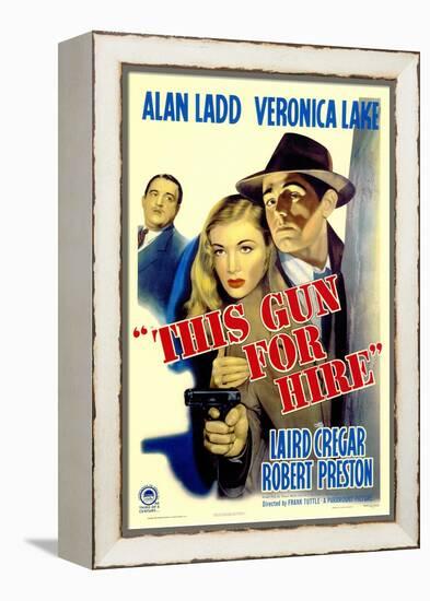 This Gun For Hire, 1942-null-Framed Stretched Canvas