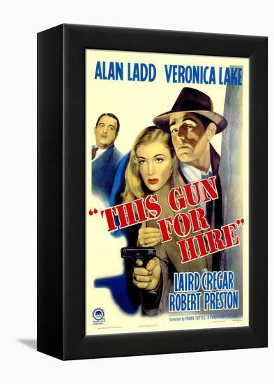 This Gun For Hire, 1942-null-Framed Stretched Canvas