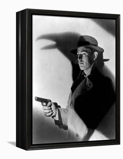 This Gun For Hire, Alan Ladd, 1942-null-Framed Stretched Canvas