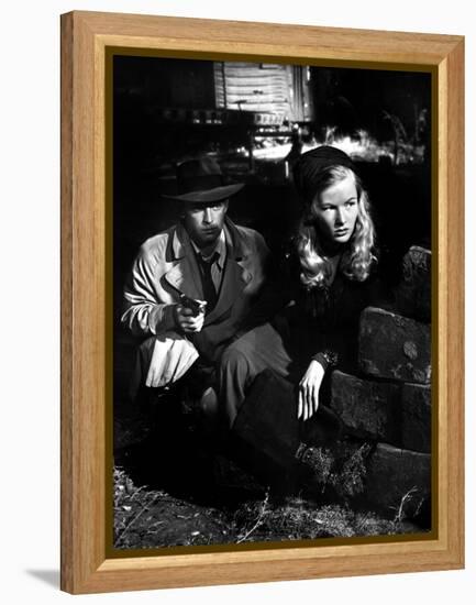 This Gun For Hire, Alan Ladd, Veronica Lake, 1942-null-Framed Stretched Canvas