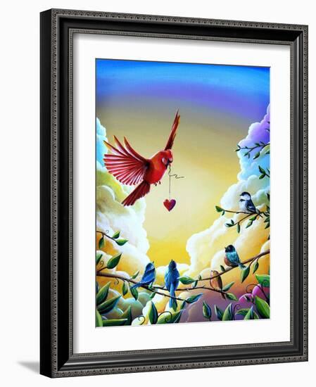 This Heart of Mine-Cindy Thornton-Framed Art Print