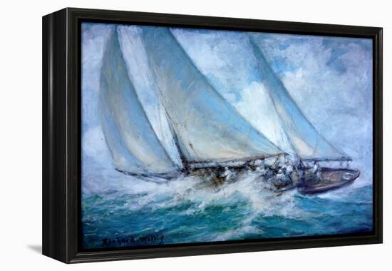 This Image is from the Bridgeman Collection.-Richard Willis-Framed Premier Image Canvas