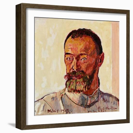 This Image is from the Bridgeman Collection.-Ferdinand Hodler-Framed Giclee Print