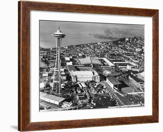 This is a Photo of Seattle During the World's Fair--Framed Photographic Print