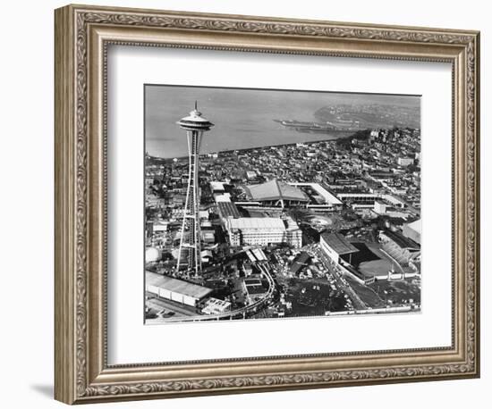 This is a Photo of Seattle During the World's Fair-null-Framed Photographic Print