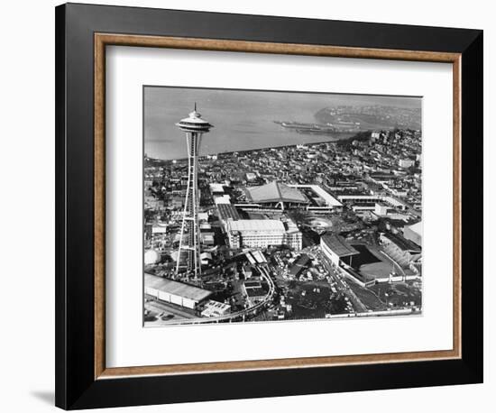 This is a Photo of Seattle During the World's Fair-null-Framed Photographic Print