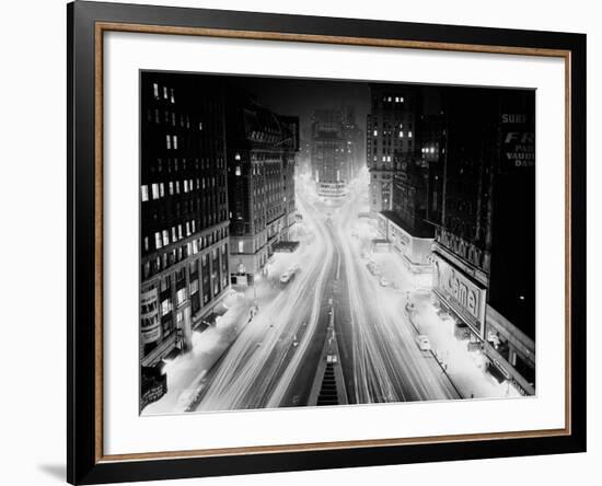 This is an Aerial View of Times Square-null-Framed Photographic Print