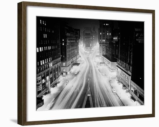 This is an Aerial View of Times Square-null-Framed Photographic Print