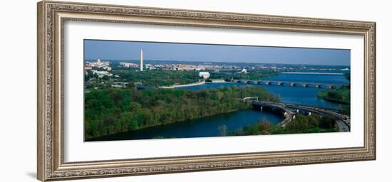 This Is an Aerial View of Washington--Framed Photographic Print