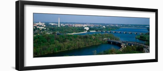 This Is an Aerial View of Washington-null-Framed Photographic Print