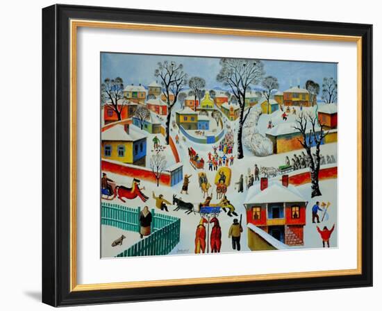 This Is Life, 2007-Radi Nedelchev-Framed Giclee Print