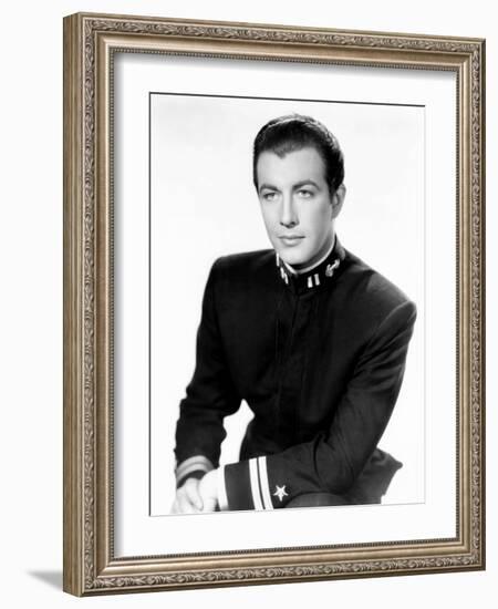 This Is My Affair, Robert Taylor, 1937-null-Framed Photo