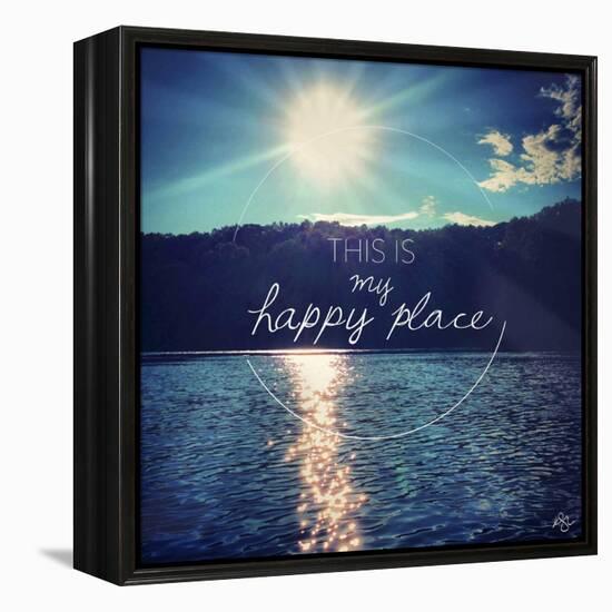 This Is My Happy Place 3-Kimberly Glover-Framed Premier Image Canvas