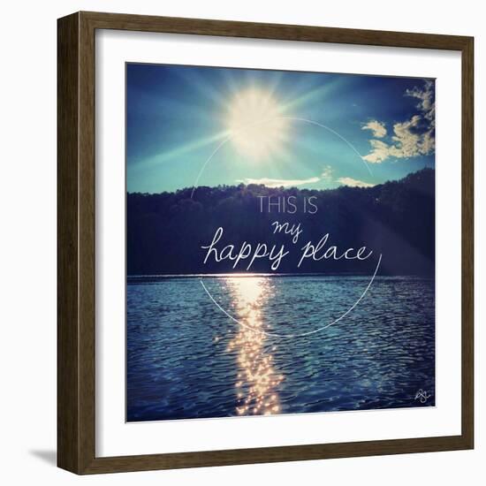 This Is My Happy Place 3-Kimberly Glover-Framed Giclee Print