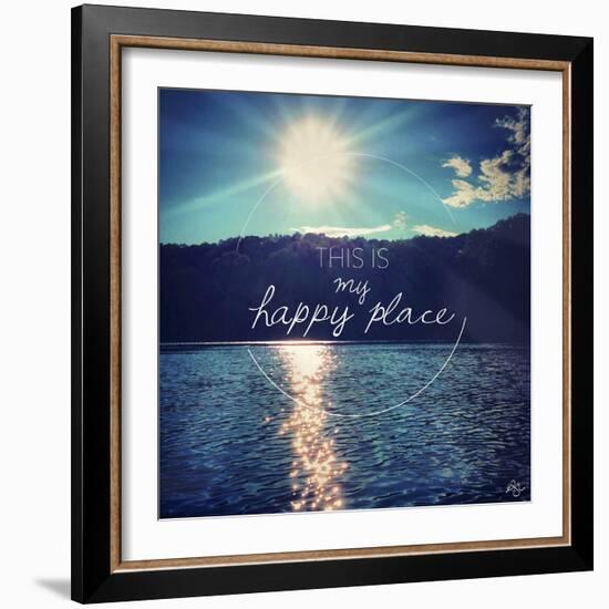 This Is My Happy Place 3-Kimberly Glover-Framed Giclee Print