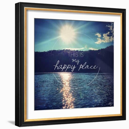 This Is My Happy Place 3-Kimberly Glover-Framed Giclee Print