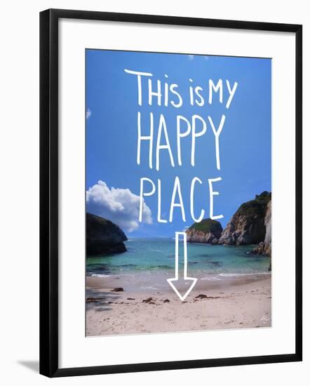 This Is My Happy Place-Kimberly Glover-Framed Giclee Print