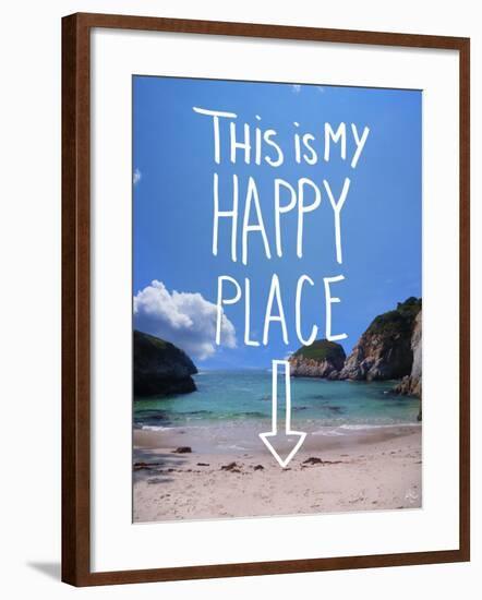 This Is My Happy Place-Kimberly Glover-Framed Giclee Print