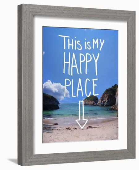 This Is My Happy Place-Kimberly Glover-Framed Giclee Print