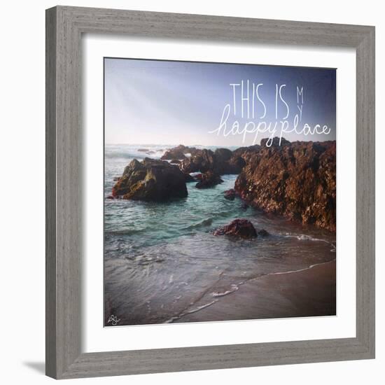 This Is My Happy Place-Kimberly Glover-Framed Giclee Print