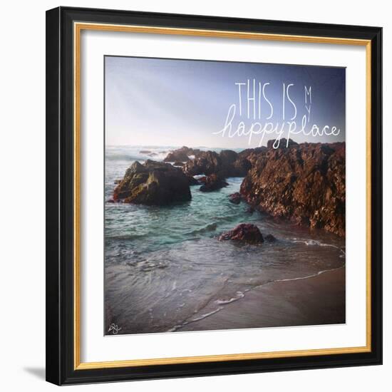 This Is My Happy Place-Kimberly Glover-Framed Giclee Print