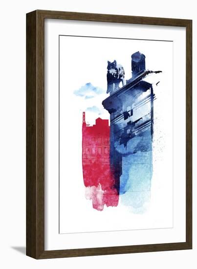 This Is My Town-Robert Farkas-Framed Giclee Print