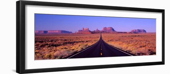 This Is Route 163 That Runs Through the Navajo Indian Reservation-null-Framed Photographic Print