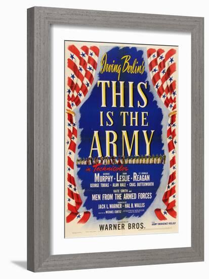 This Is the Army, 1943, Directed by Michael Curtiz-null-Framed Giclee Print