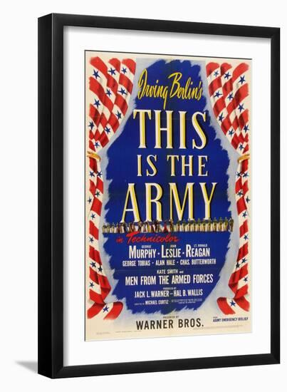 This Is the Army, 1943, Directed by Michael Curtiz-null-Framed Giclee Print