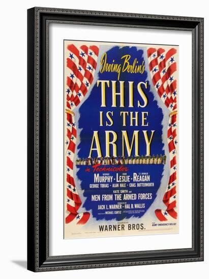 This Is the Army, 1943, Directed by Michael Curtiz-null-Framed Giclee Print