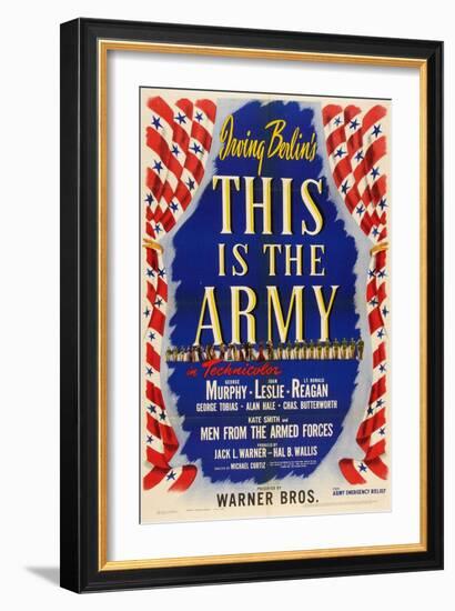 This Is the Army, 1943, Directed by Michael Curtiz-null-Framed Giclee Print