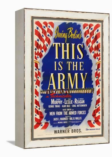 This Is the Army, 1943, Directed by Michael Curtiz-null-Framed Premier Image Canvas