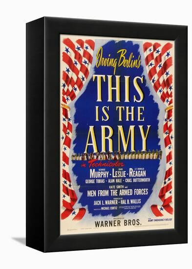 This Is the Army, 1943, Directed by Michael Curtiz-null-Framed Premier Image Canvas
