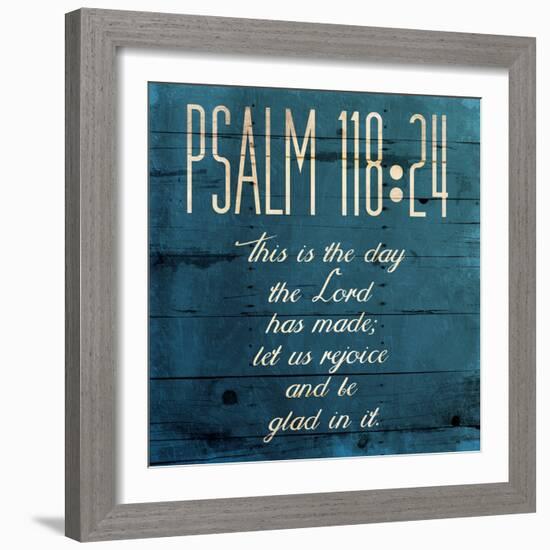 This Is The Day Clean-Jace Grey-Framed Art Print