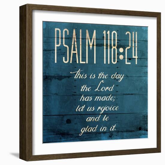 This Is The Day Clean-Jace Grey-Framed Art Print