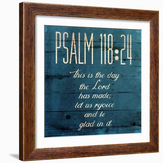 This Is The Day Clean-Jace Grey-Framed Art Print