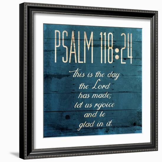 This Is The Day Clean-Jace Grey-Framed Art Print