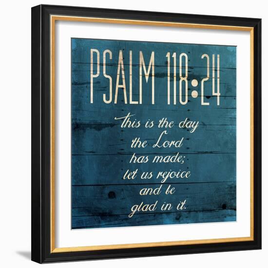 This Is The Day Clean-Jace Grey-Framed Art Print