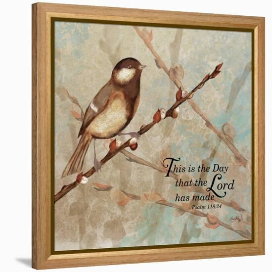 This is the Day-Elizabeth Medley-Framed Stretched Canvas