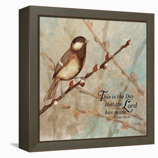 This is the Day-Elizabeth Medley-Framed Stretched Canvas